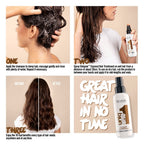 REVLON PROFESSIONAL UNIQONE COCO HAIR TREATMENT, Leave-In Hair Treatment, Hair Treatment, Coconut Fragrance - 150 ml - Damaged Box