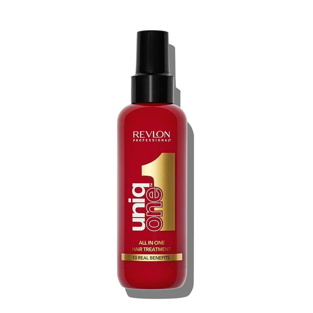 REVLON PROFESSIONAL Uniqone Hair Treatment, Moisturizing Leave-in Hair Treatment, Repair for Damaged Hair, Hair Treatment, Classic Fragrance - 150 ml - Damaged Box