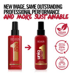 REVLON PROFESSIONAL Uniqone Hair Treatment, Moisturizing Leave-in Hair Treatment, Repair for Damaged Hair, Hair Treatment, Classic Fragrance - 150 ml - Damaged Box