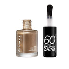 Rimmel 60 Seconds Super Shine Nail Polish, 809 Darling, You Are Fabulous!, Quick-Dry Nail Polish, Ultra-Shiny Finish, Easy to Apply, Vibrant Colour, Long-Wearing, Improved Formula, Vegan, 8ml - Very Good