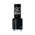 Rimmel Rita Ora 60 Seconds Nail Polish, Shades of Black Rita's Black