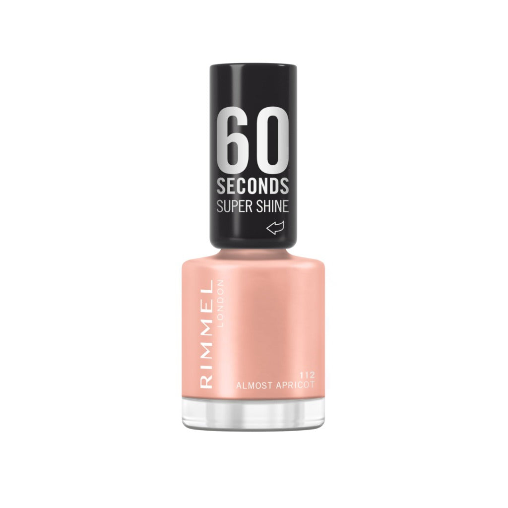Rimmel Rita Ora 60 Seconds Nail Polish, Shades of Black Rita's Black