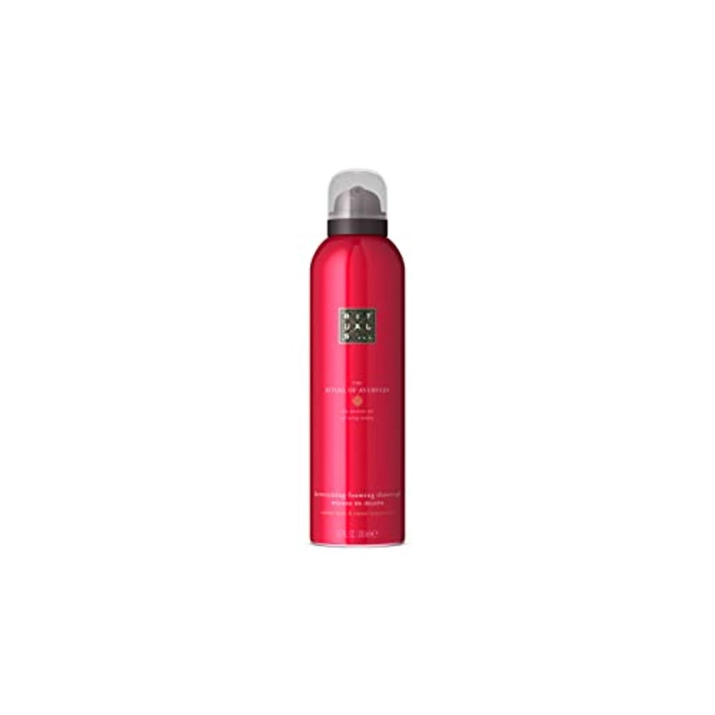 RITUALS Foaming Shower Gel from The Ritual of Ayurveda, 200 ml - with Indian Rose & Sweet Almond Oil - Soothing & Nourishing Properties - Good