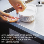 Schwarzkopf Professional OSiS Curl Jam Gel For Natural Curls And Coils Protects Against Humidity Shine And Strong Definition Lightweight Moisturizing Softening Light Hold 300 ml