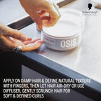 Schwarzkopf Professional OSiS Curl Jam Gel For Natural Curls And Coils Protects Against Humidity Shine And Strong Definition Lightweight Moisturizing Softening Light Hold 300 ml