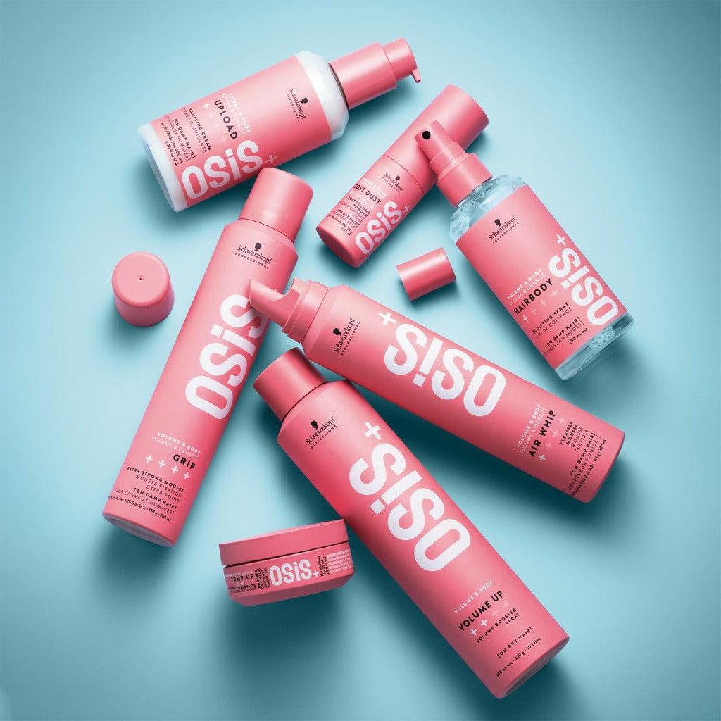 Schwarzkopf Professional OSiS Volume Up Anti Static Volume Spray For Hair Styling Enhances Hair's Texture Provides Root Lift Non Flaky On Dry Hair Medium Hold 300 ml