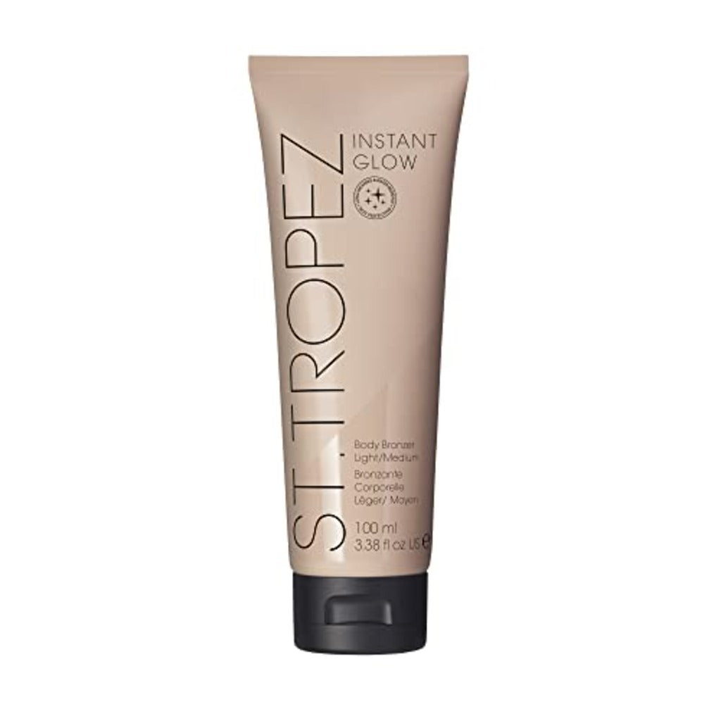 St.Tropez Self Tan Instant Glow, Light/Medium Shade, Smudge-Proof Body Makeup, Vegan, Natural & Cruelty Free, 100 ml - Very Good