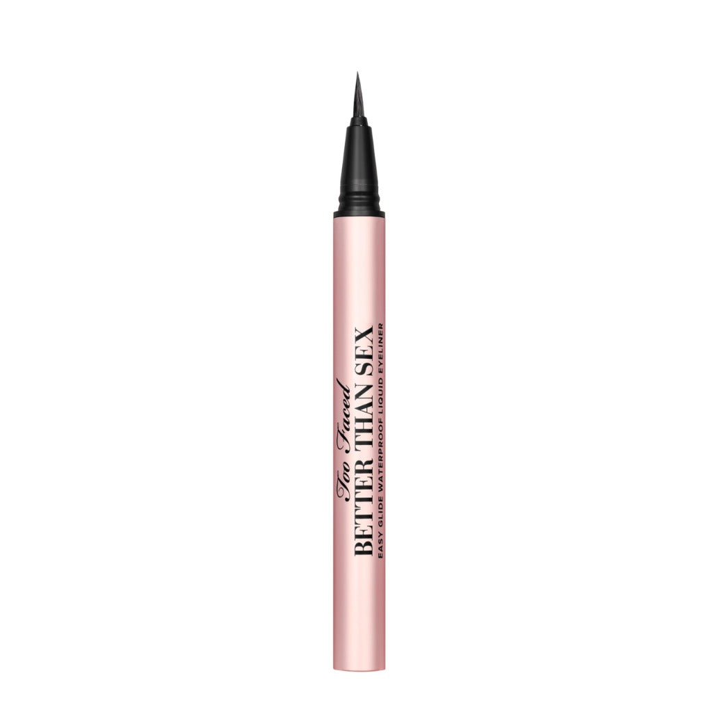Too Faced Better Than Sex Easy Glide Waterproof Liquid Eyeliner | High Pigment + Smudge Proof, 0.6ml - Damaged Box
