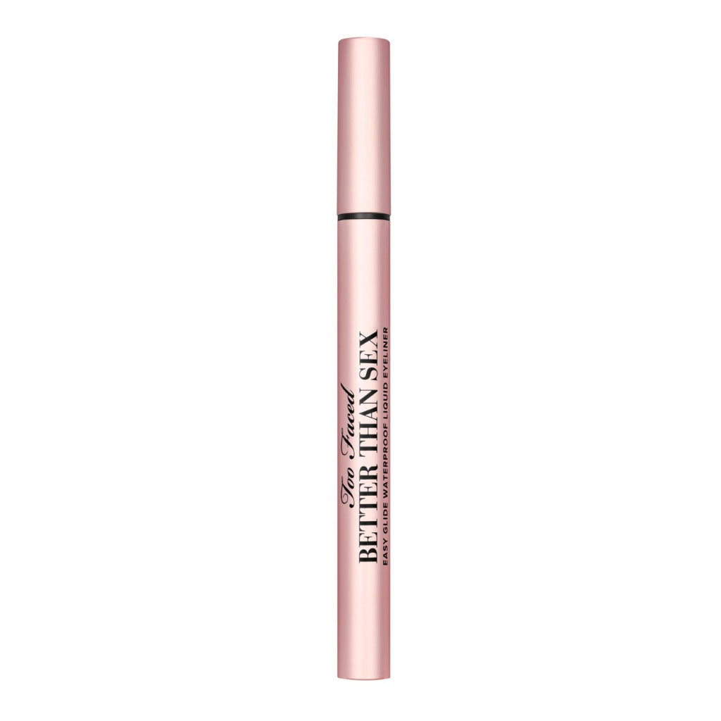 Too Faced Better Than Sex Easy Glide Waterproof Liquid Eyeliner | High Pigment + Smudge Proof, 0.6ml - Damaged Box