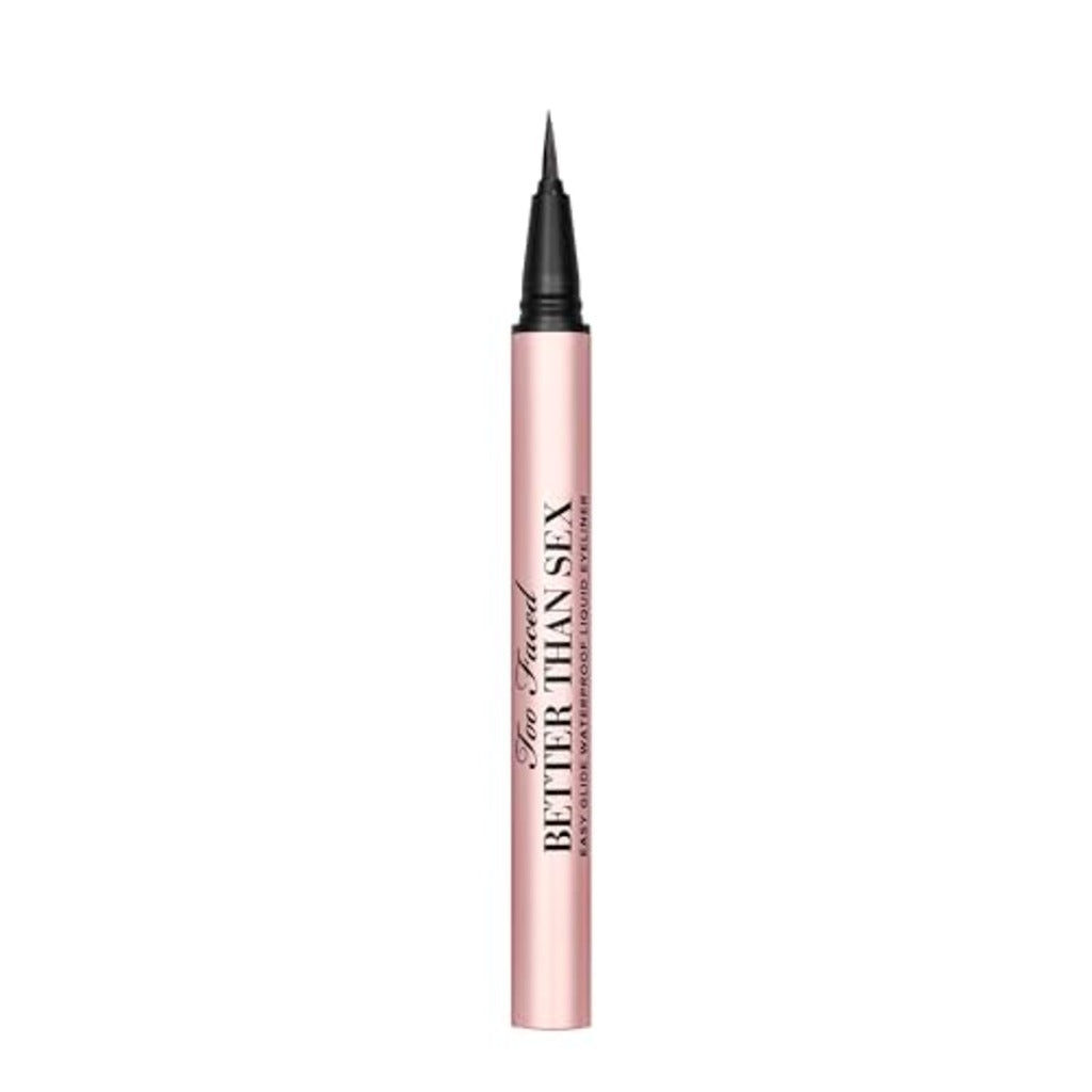 Too Faced Better Than Sex Easy Glide Waterproof Liquid Eyeliner | High Pigment + Smudge Proof, 0.6ml - Damaged Box