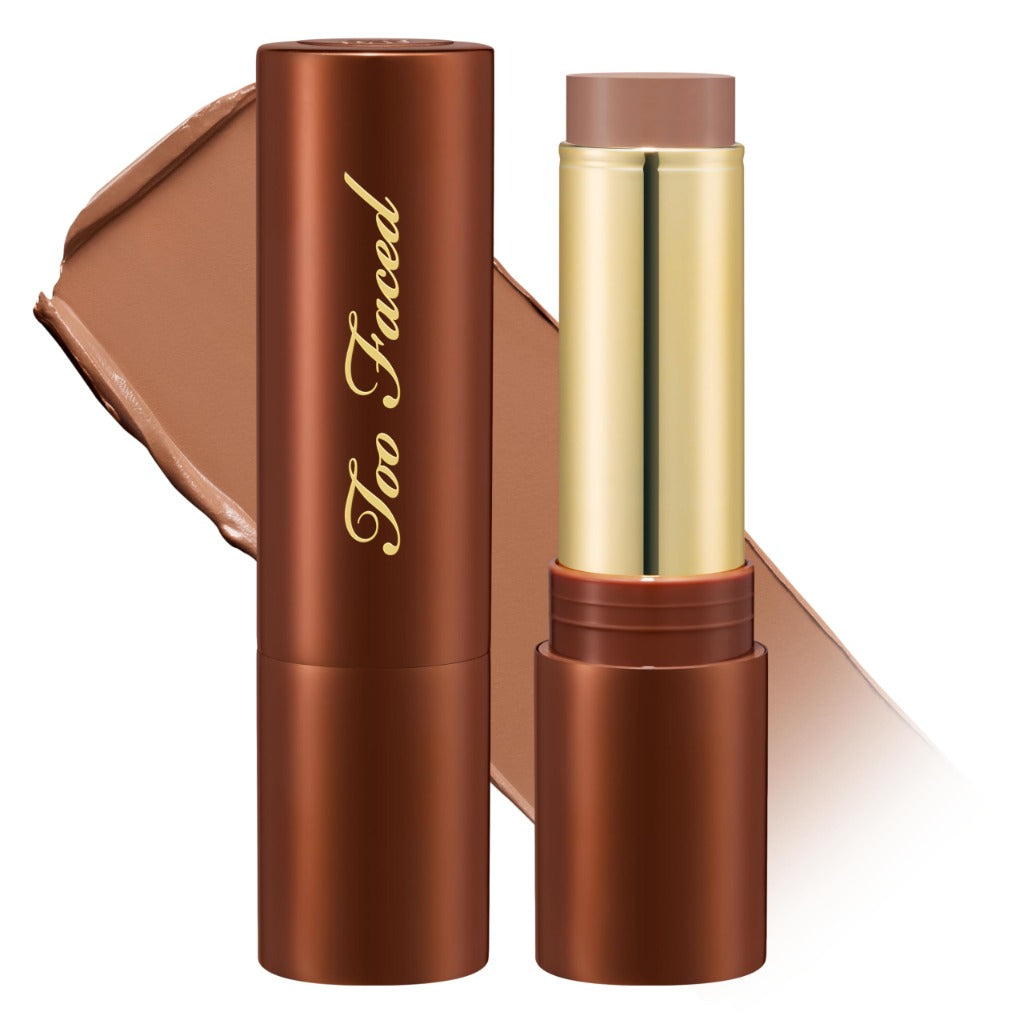Too Faced Chocolate Soleil Melting Bronzing & Sculpting Stick | Cream, Lightweight + Vegan, 8.3ml - Damaged Box
