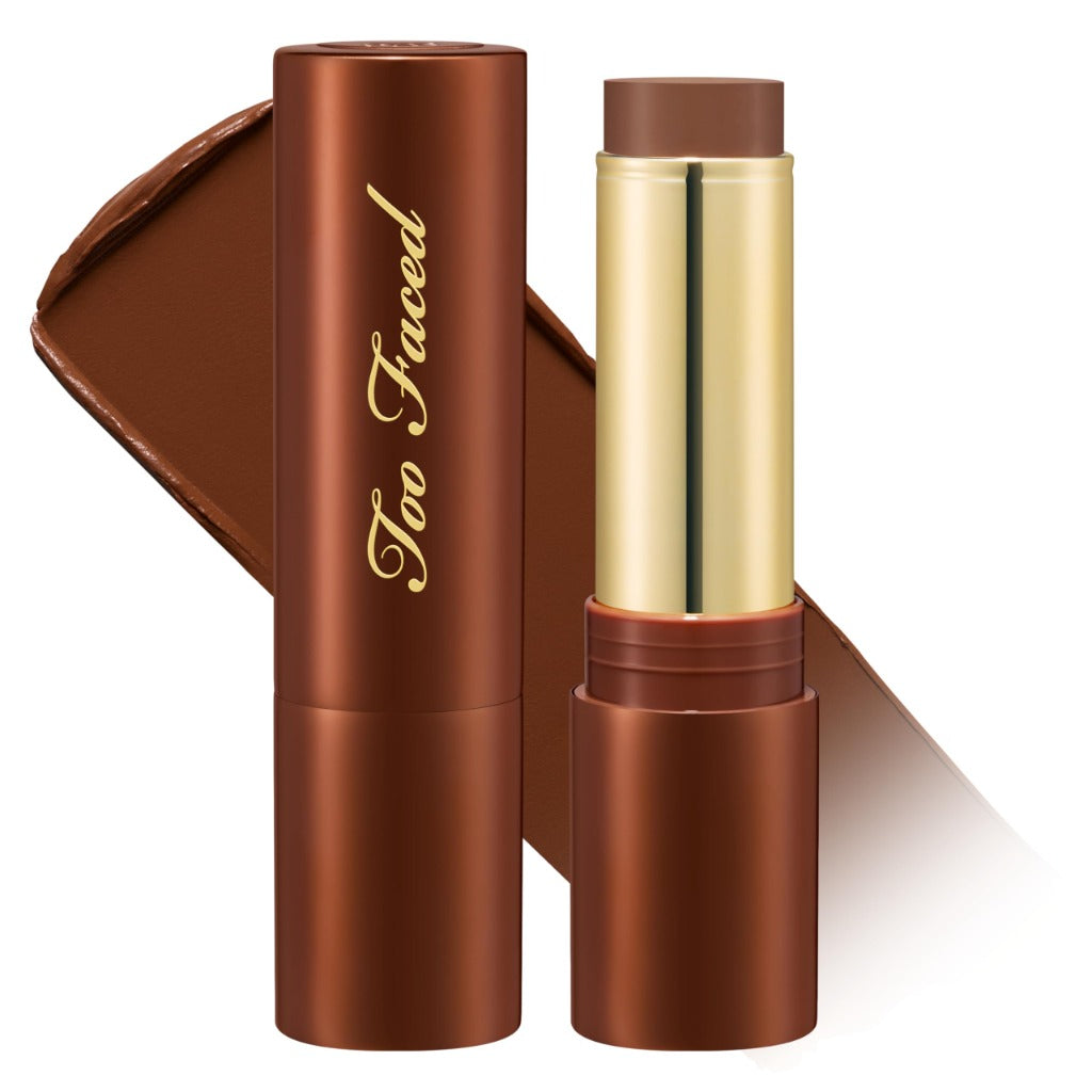 Too Faced Chocolate Soleil Melting Bronzing & Sculpting Stick | Cream, Lightweight + Vegan, 8.3ml - Damaged Box