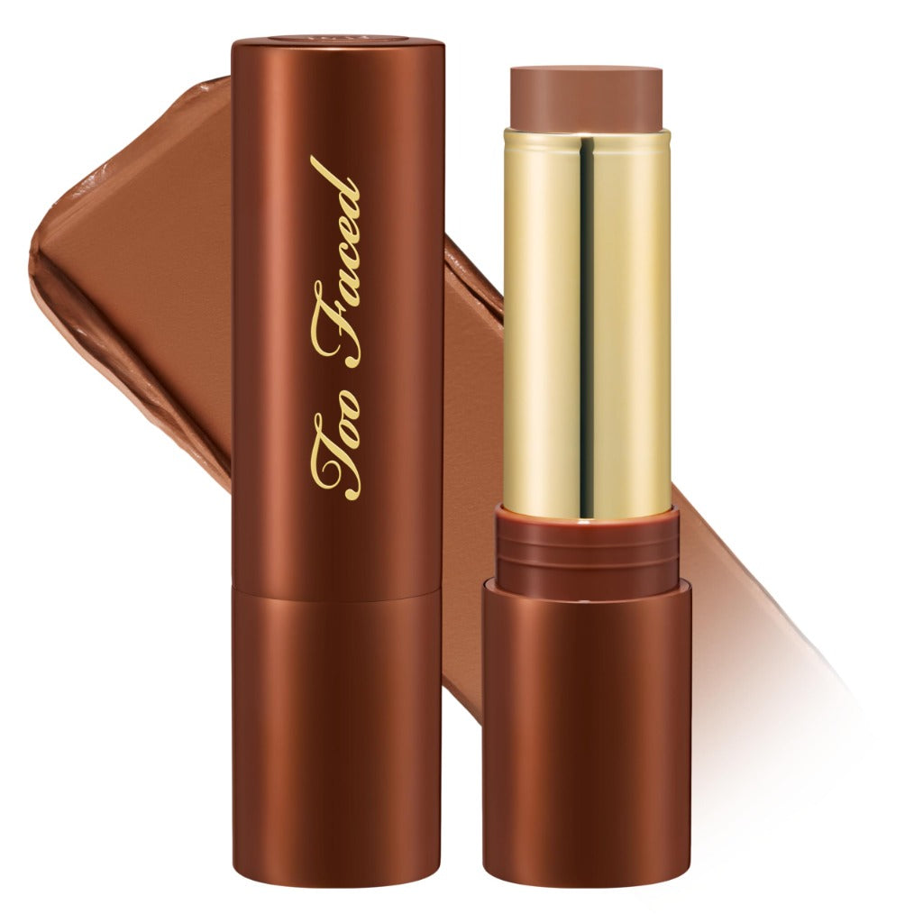 Too Faced Chocolate Soleil Melting Bronzing & Sculpting Stick | Cream, Lightweight + Vegan, 8.3ml - Damaged Box