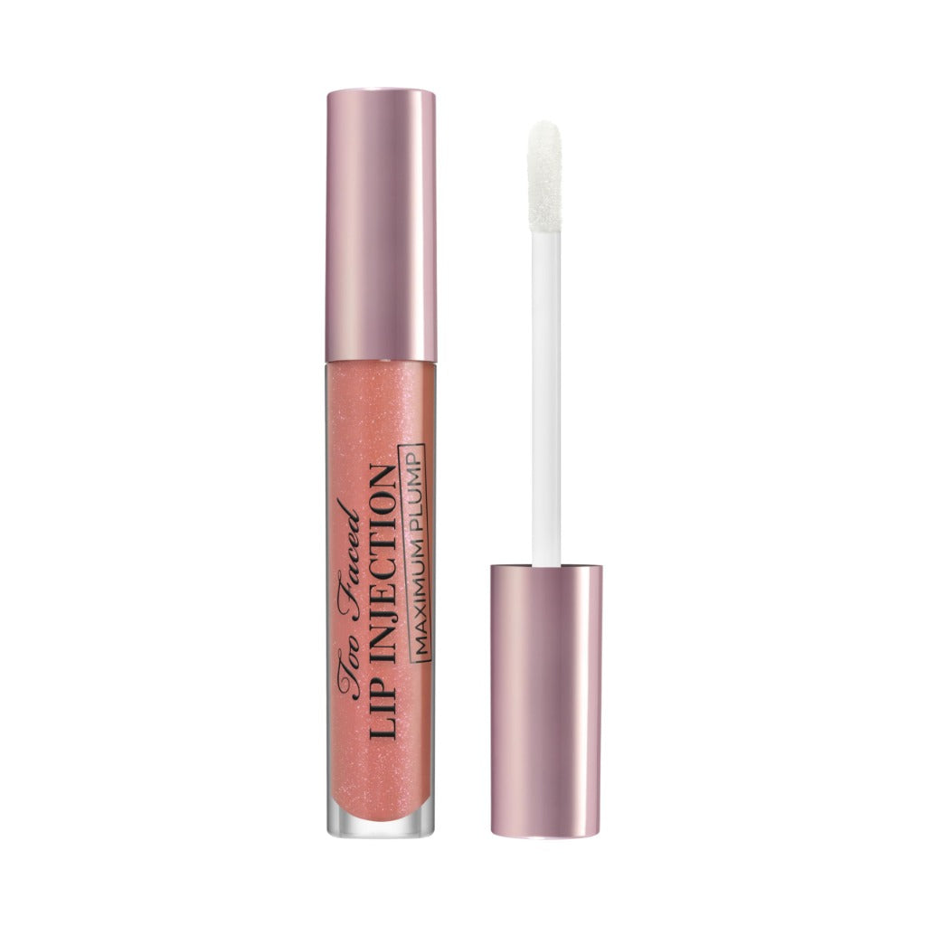 Too Faced Lip Injection Maximum Plump Extra Strength Lip Plumper Gloss | Hydrating + Plumping, 4.1ml - Damaged Box