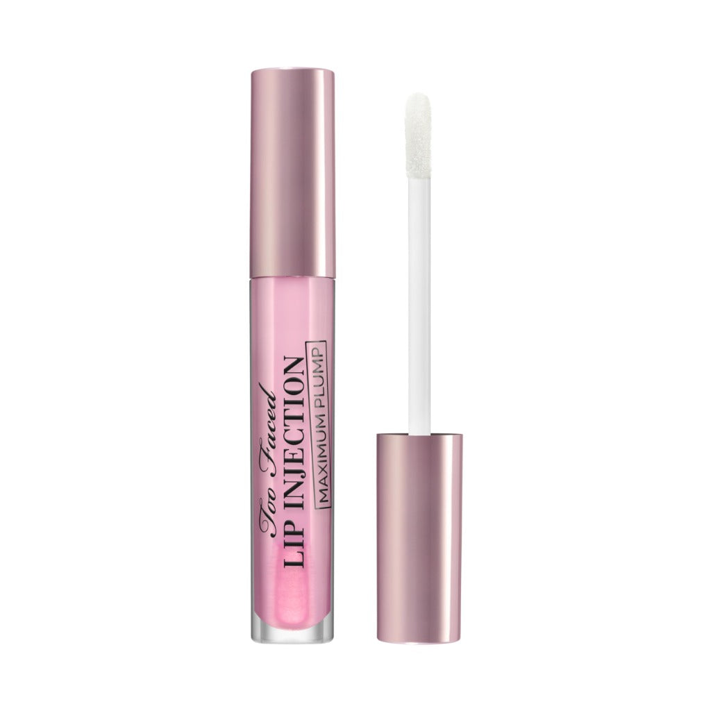 Too Faced Lip Injection Maximum Plump Extra Strength Lip Plumper Gloss | Hydrating + Plumping, 4.1ml - Damaged Box