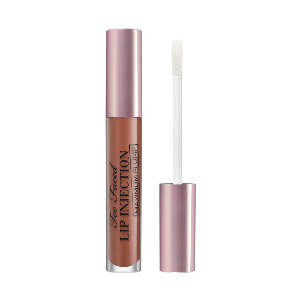 Too Faced Lip Injection Maximum Plump Extra Strength Lip Plumper Gloss | Hydrating + Plumping, 4.1ml - Damaged Box
