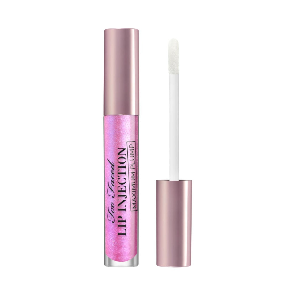 Too Faced Lip Injection Maximum Plump Extra Strength Lip Plumper Gloss | Hydrating + Plumping, 4.1ml - Damaged Box