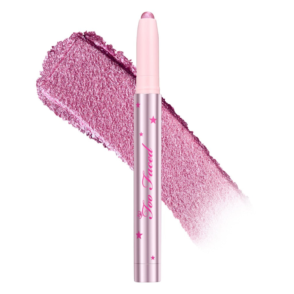 Too Faced Quickie Queen Eye Shadow Sticks | Creamy, Long Wearing + Non-Creasing, High-Impact Sparkle, 0.0525 oz - Damaged Box