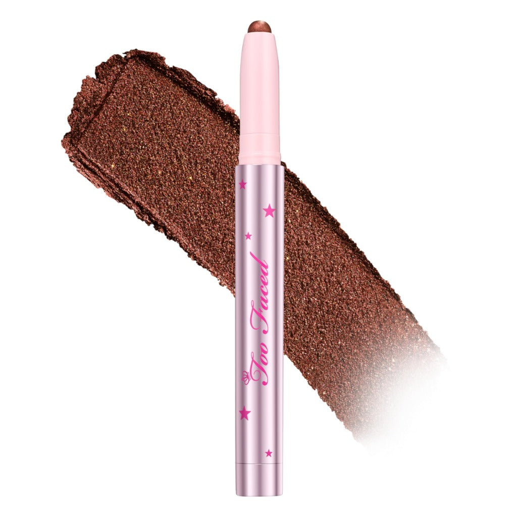 Too Faced Quickie Queen Eye Shadow Sticks | Creamy, Long Wearing + Non-Creasing, High-Impact Sparkle, 0.0525 oz - Damaged Box