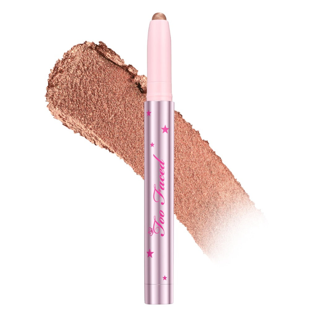 Too Faced Quickie Queen Eye Shadow Sticks | Creamy, Long Wearing + Non-Creasing, High-Impact Sparkle, 0.0525 oz - Damaged Box