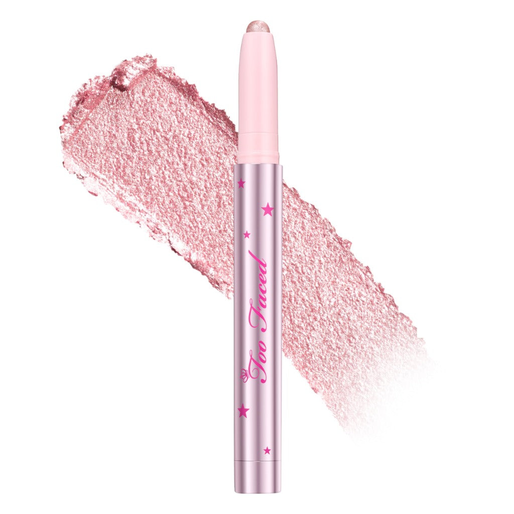 Too Faced Quickie Queen Eye Shadow Sticks | Creamy, Long Wearing + Non-Creasing, High-Impact Sparkle, 0.0525 oz - Damaged Box