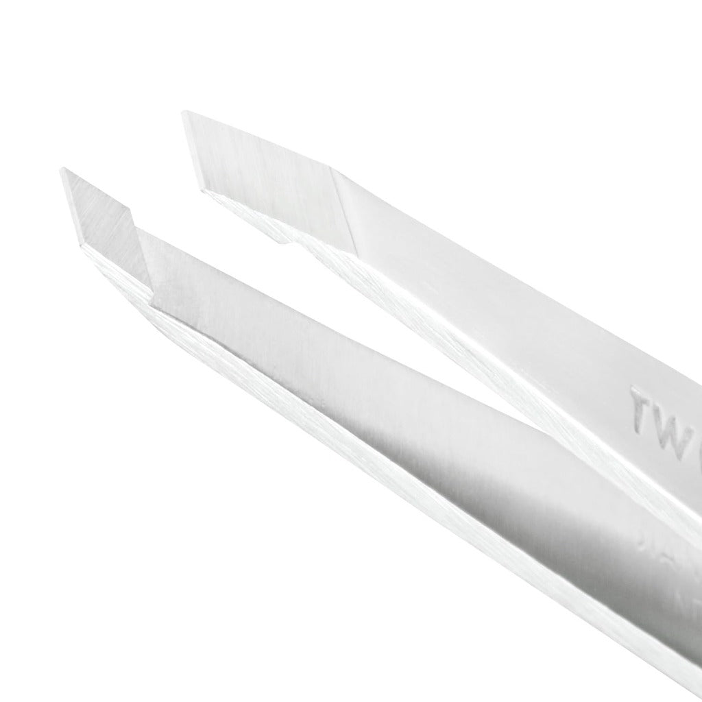 Tweezerman Platinum Silver Slant Tweezer