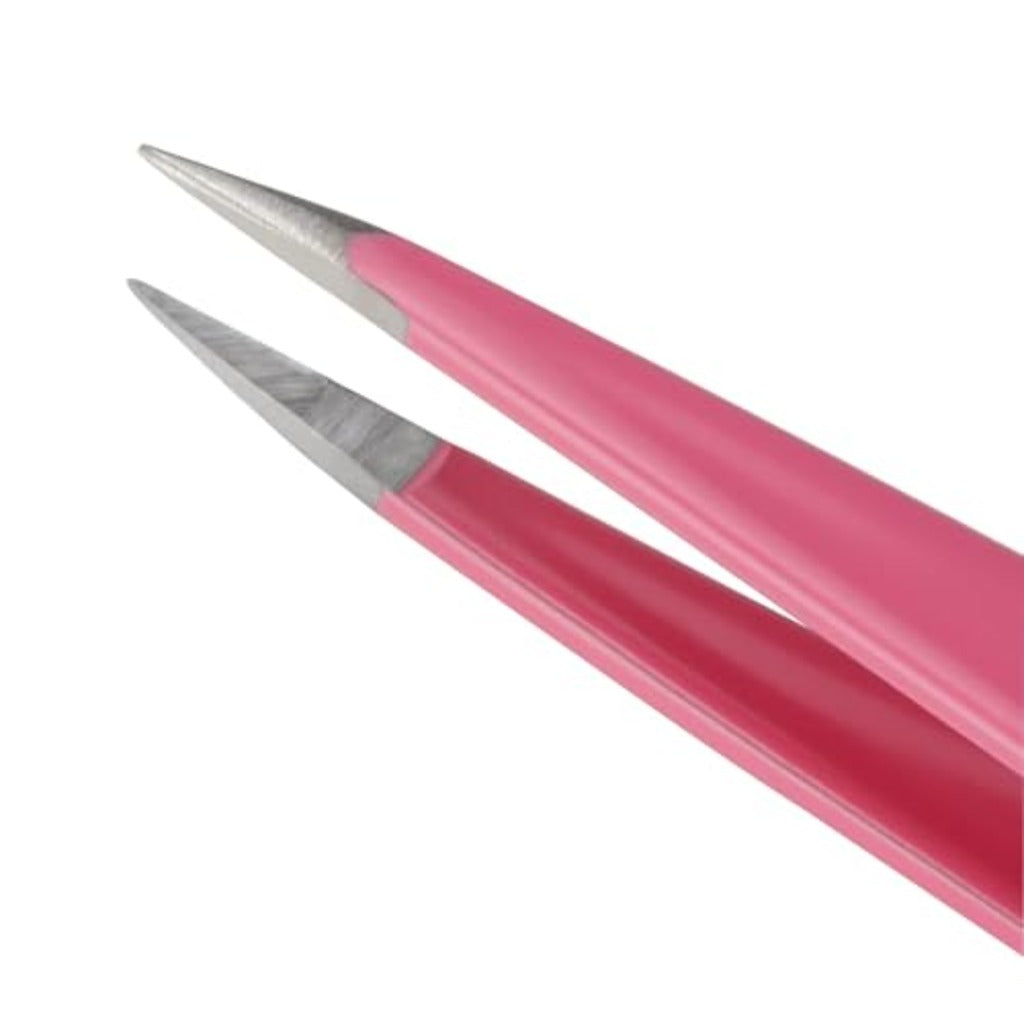 Tweezerman Pretty in Pink Stainless Steel Precision Tip Tweezers, 1241-PR