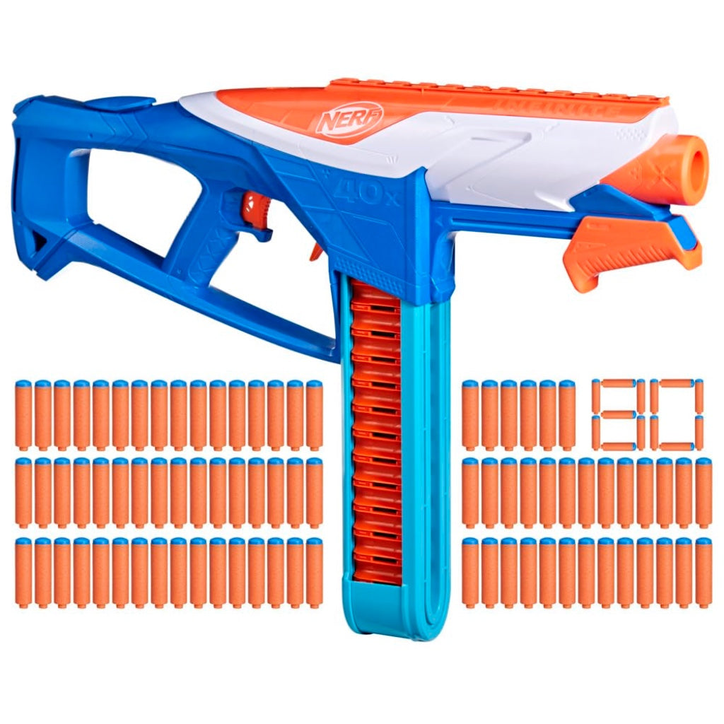 Nerf N Series Infinite Blaster Toy for 8+ Year Old Kids, Dart Launcher with 80 Official N1 Foam Darts