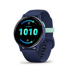 Garmin Vivoactive 5 Smartwatch Black Aluminum Bezel with Silicone Band GPS Fitness and Health Tracker for Android and iOS - Like New
