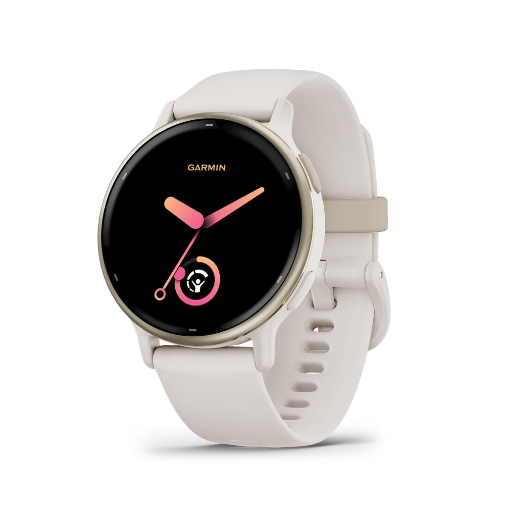 Garmin Vivoactive 5 Smartwatch Black Aluminum Bezel with Silicone Band GPS Fitness and Health Tracker for Android and iOS - Like New