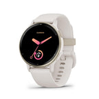 Garmin Vivoactive 5 Smartwatch Black Aluminum Bezel with Silicone Band GPS Fitness and Health Tracker for Android and iOS - Like New