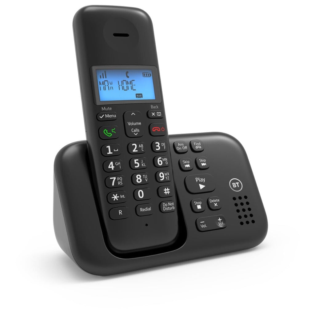 BT 3960 Cordless Landline House Phone, Home Phone, Nuisance Call Blocker, Do Not Disturb button, Answer Machine, Twin Handset Pack  - Like New