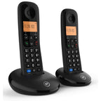 BT Everyday Cordless Home Phone Triple Handset Pack Digital DECT Landline Telephone with Nuisance Call Blocking Black 089311 - Like New