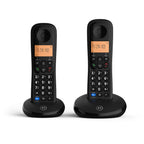 BT Everyday Cordless Home Phone Triple Handset Pack Digital DECT Landline Telephone with Nuisance Call Blocking Black 089311 - Like New