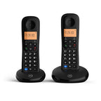 BT Everyday Cordless Home Phone Triple Handset Pack Digital DECT Landline Telephone with Nuisance Call Blocking Black 089311 - Like New