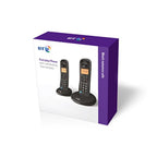 BT Everyday Cordless Home Phone Triple Handset Pack Digital DECT Landline Telephone with Nuisance Call Blocking Black 089311 - Like New