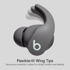 Beats Fit Pro True Wireless Noise Cancelling Earbuds - Sage Grey - Bluetooth Sports Headphones with Wingtips and Spatial Audio - B09Q78MP7W - Damaged Box