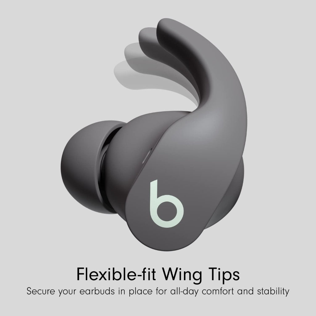 Beats Fit Pro True Wireless Noise Cancelling Earbuds - Sage Grey - Bluetooth Sports Headphones with Wingtips and Spatial Audio - B09Q78MP7W - Damaged Box