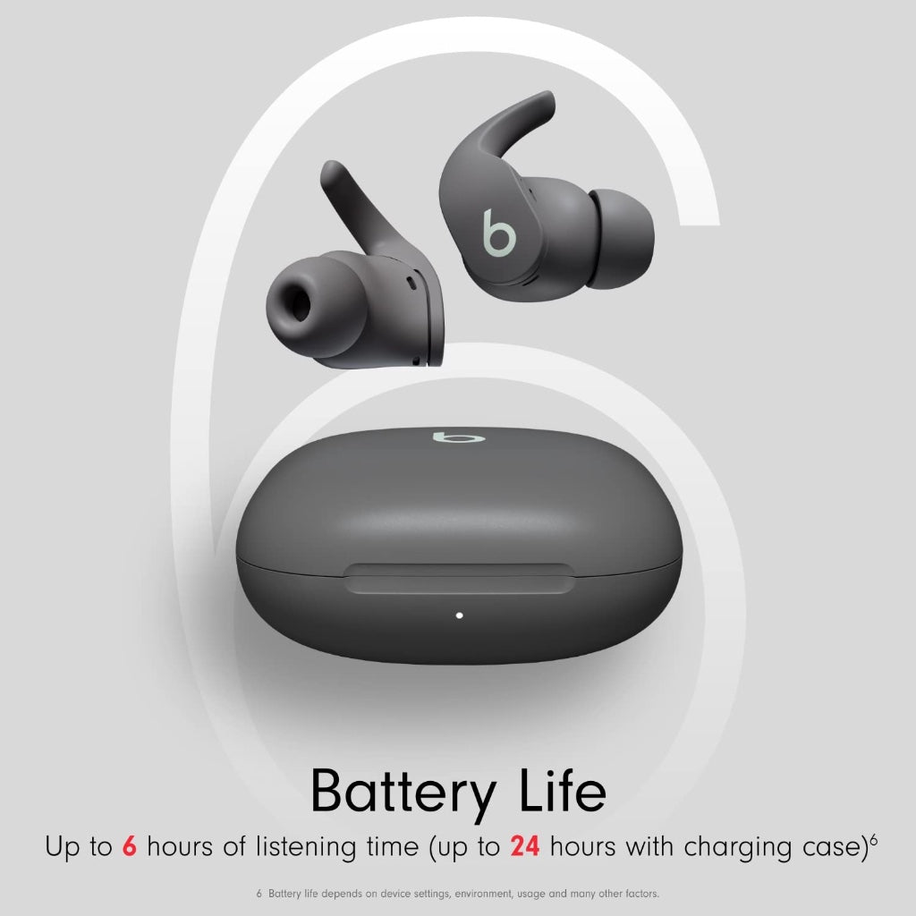Beats Fit Pro True Wireless Noise Cancelling Earbuds - Sage Grey - Bluetooth Sports Headphones with Wingtips and Spatial Audio - B09Q78MP7W - Damaged Box