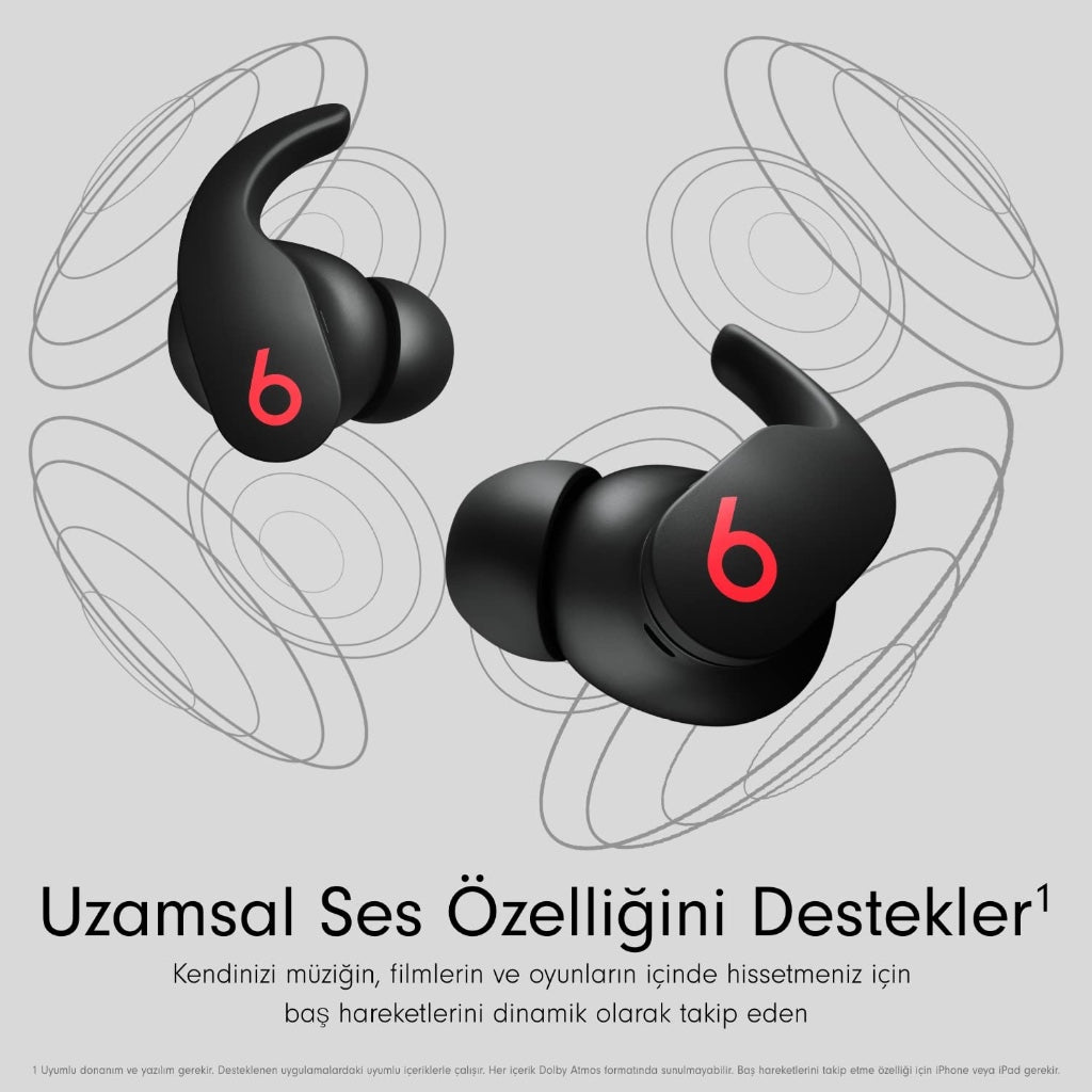 Beats Fit Pro True Wireless Noise Cancelling Earbuds - Black - Bluetooth In-Ear Sports Headphones with Wingtips and Spatial Audio - - Damaged Box
