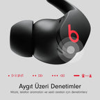 Beats Fit Pro True Wireless Noise Cancelling Earbuds - Black - Bluetooth In-Ear Sports Headphones with Wingtips and Spatial Audio - - Damaged Box