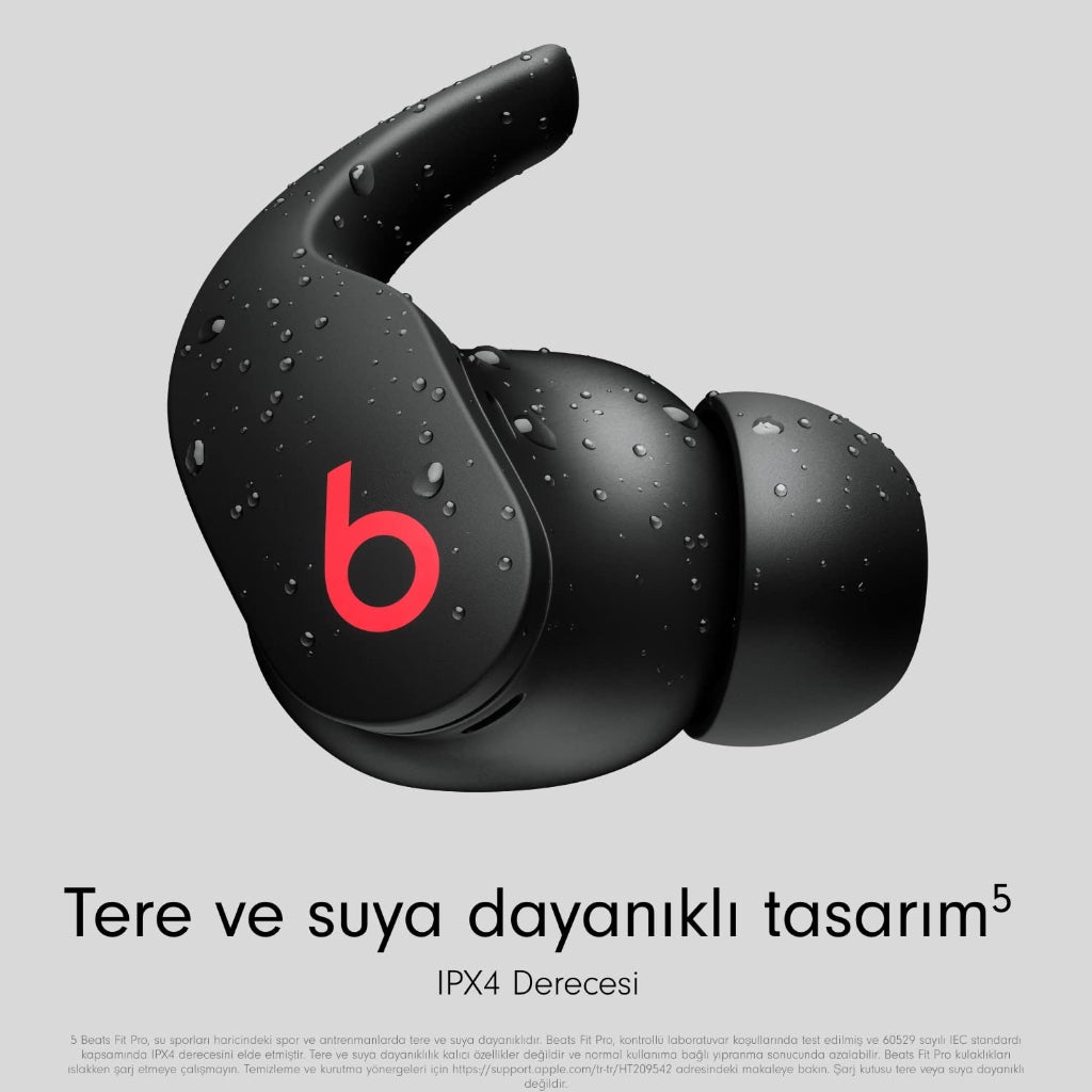 Beats Fit Pro True Wireless Noise Cancelling Earbuds - Black - Bluetooth In-Ear Sports Headphones with Wingtips and Spatial Audio - - Damaged Box