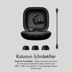 Beats Fit Pro True Wireless Noise Cancelling Earbuds - Black - Bluetooth In-Ear Sports Headphones with Wingtips and Spatial Audio - - Damaged Box
