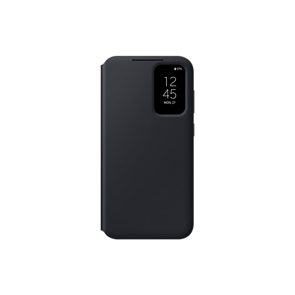 Samsung Galaxy S23 FE Smart View Wallet Case - Official Protective Flip Cover with Card Slot and Window - Black - Like New
