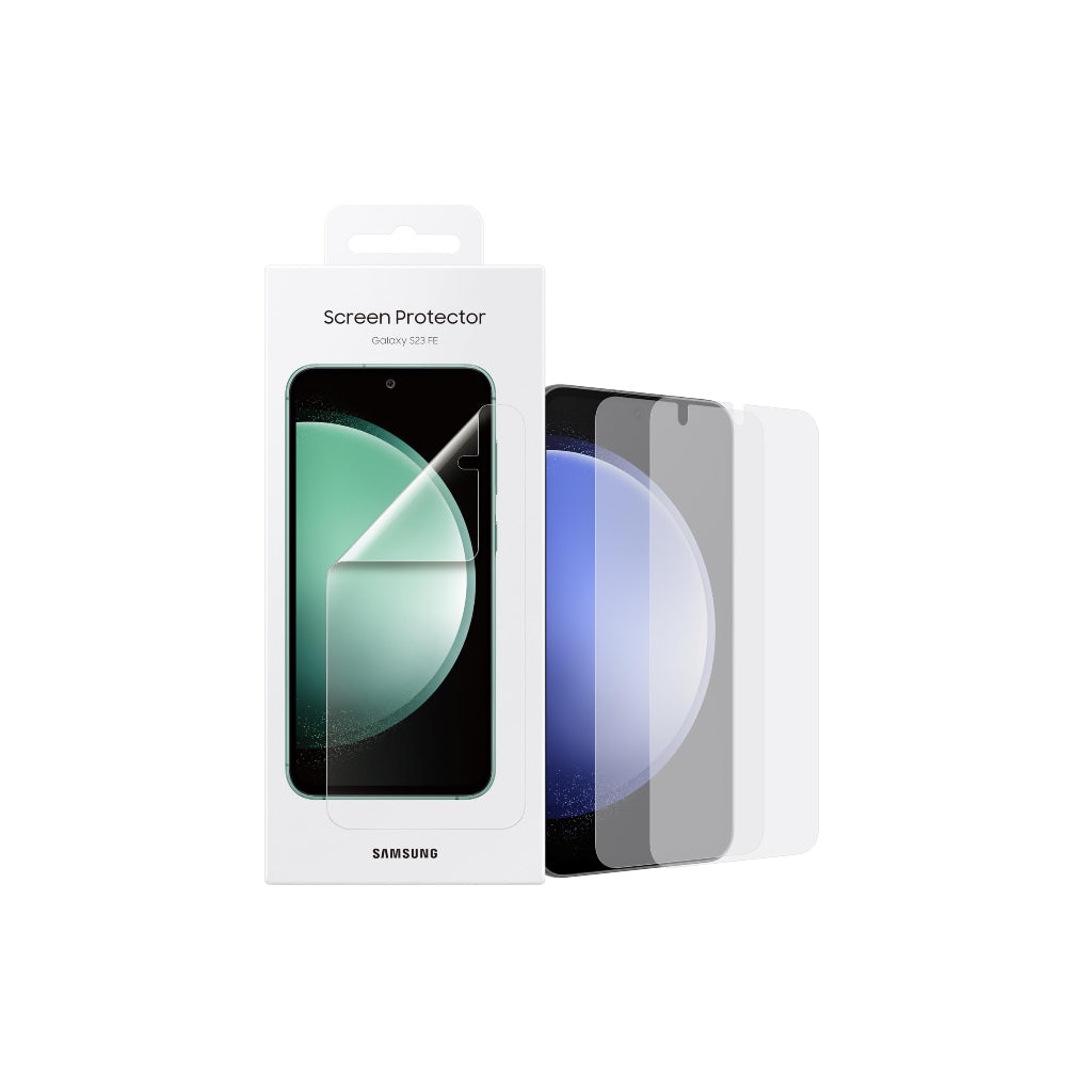 Samsung Galaxy S23 FE Smart View Wallet Case - Official Protective Flip Cover with Card Slot and Window - Black - Like New