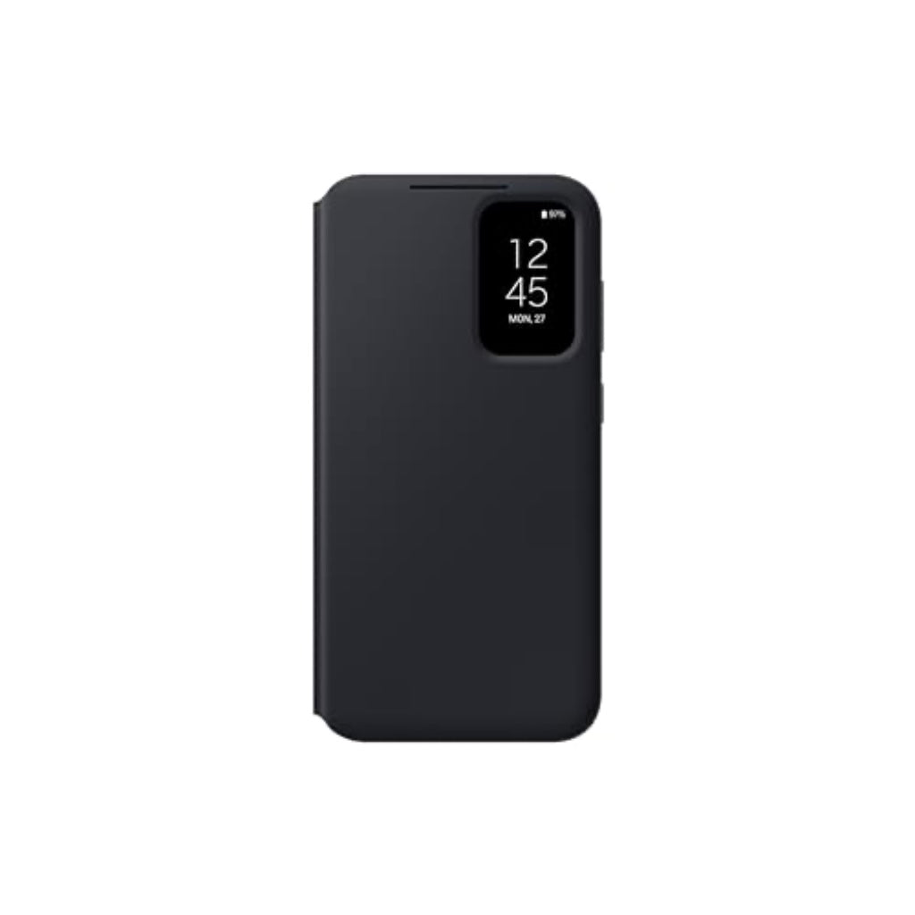 Samsung Galaxy S23 FE Smart View Wallet Case - Official Protective Flip Cover with Card Slot and Window - Black - Like New
