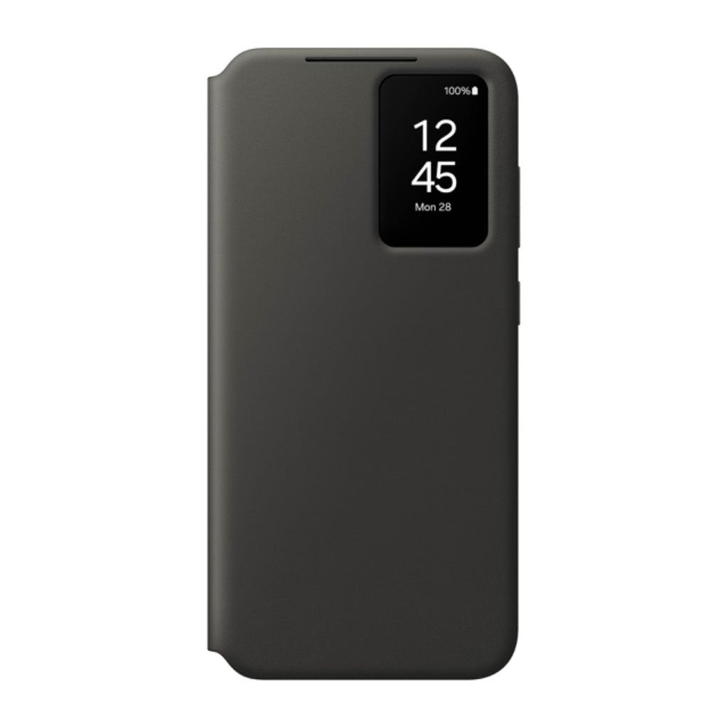 Samsung Galaxy S24 FE Smart View Wallet Case - Official Protective Flip Cover with Card Slot and Window - Like New