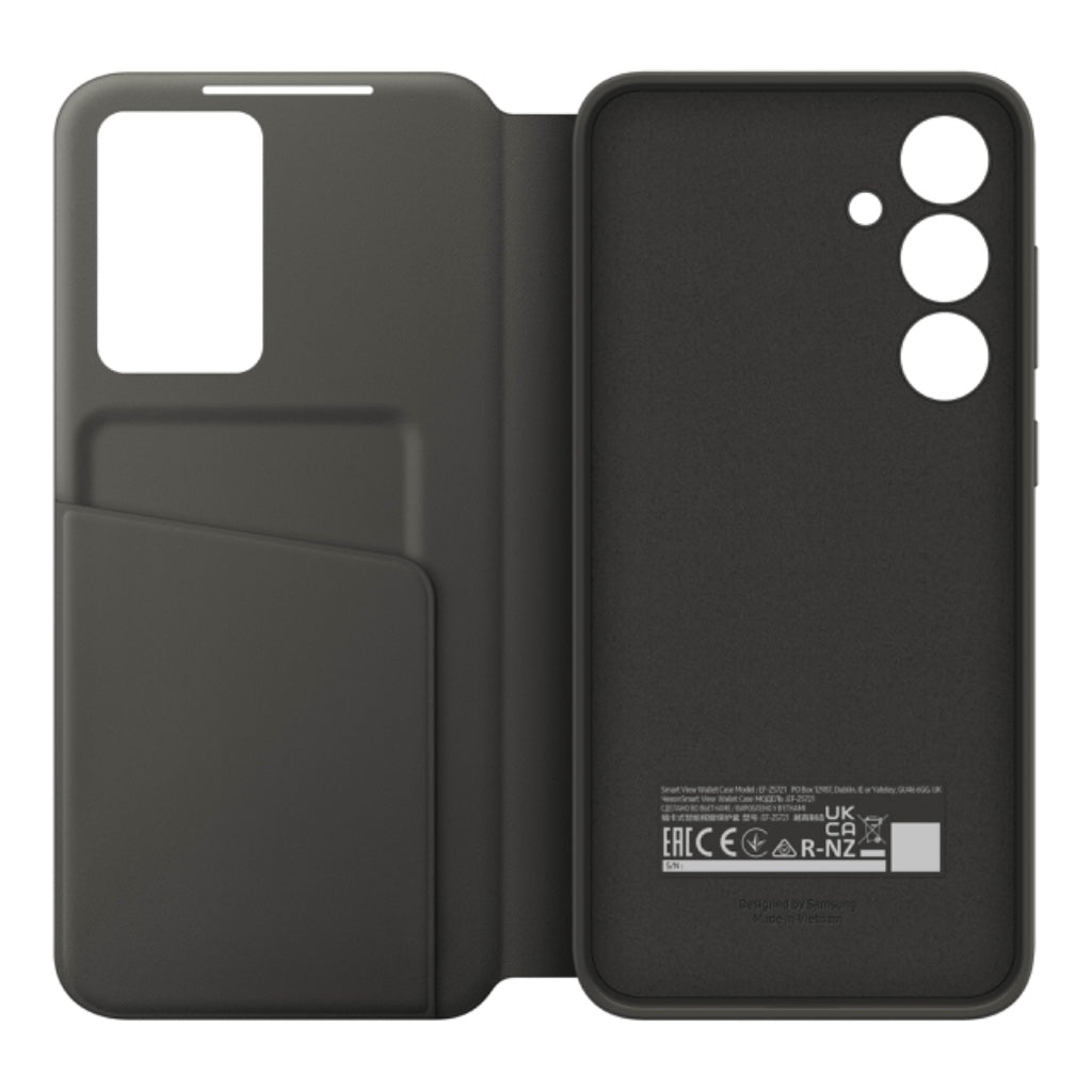Samsung Galaxy S24 FE Smart View Wallet Case - Official Protective Flip Cover with Card Slot and Window - Like New