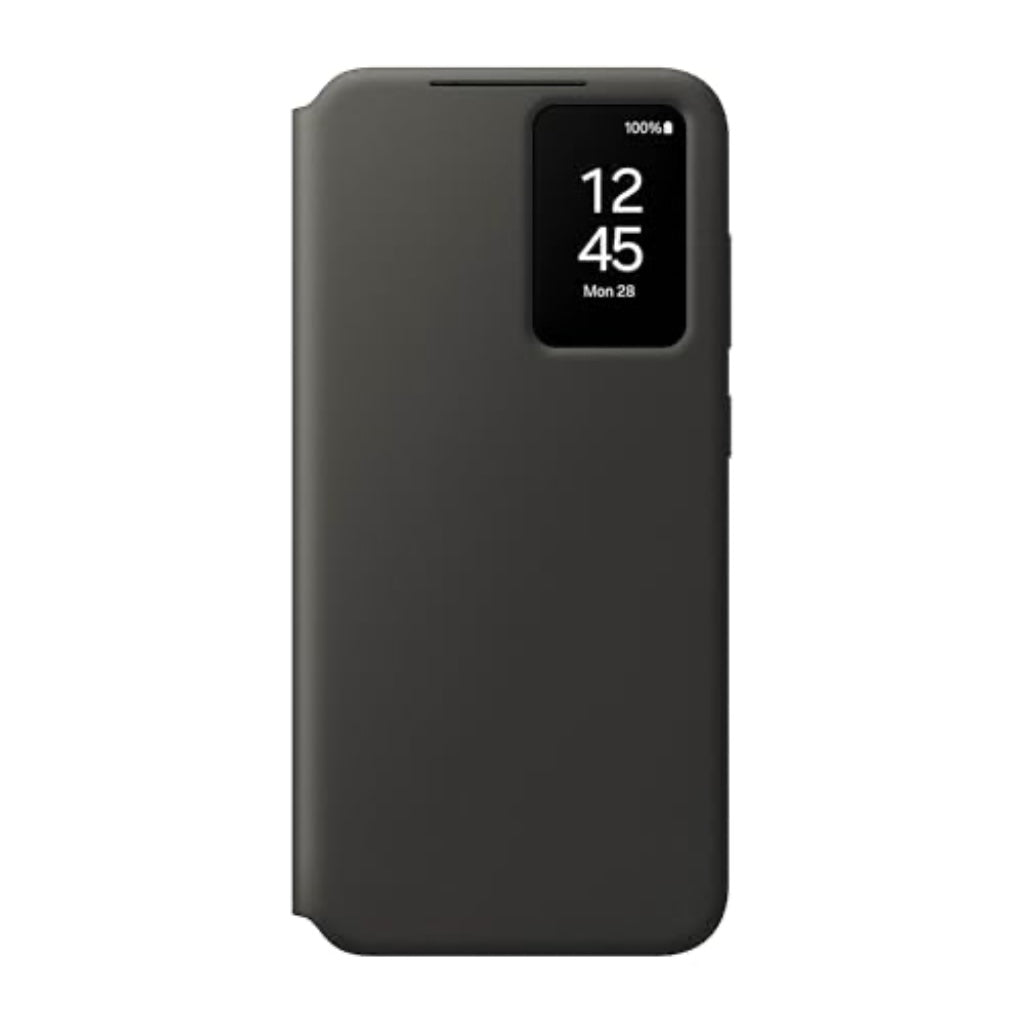 Samsung Galaxy S24 FE Smart View Wallet Case - Official Protective Flip Cover with Card Slot and Window - Like New