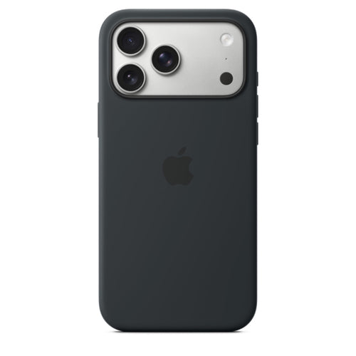 Apple iPhone 17 Pro Max Silicone Case with MagSafe - Black - Protective Mobile Phone Cover - Official Apple Accessory